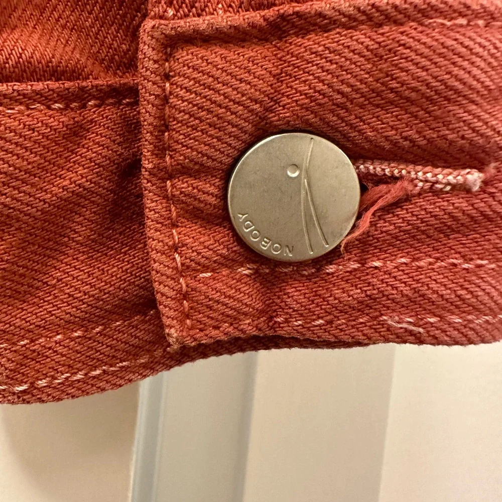 Rust Cropped Jacket - Picture 3 of 3